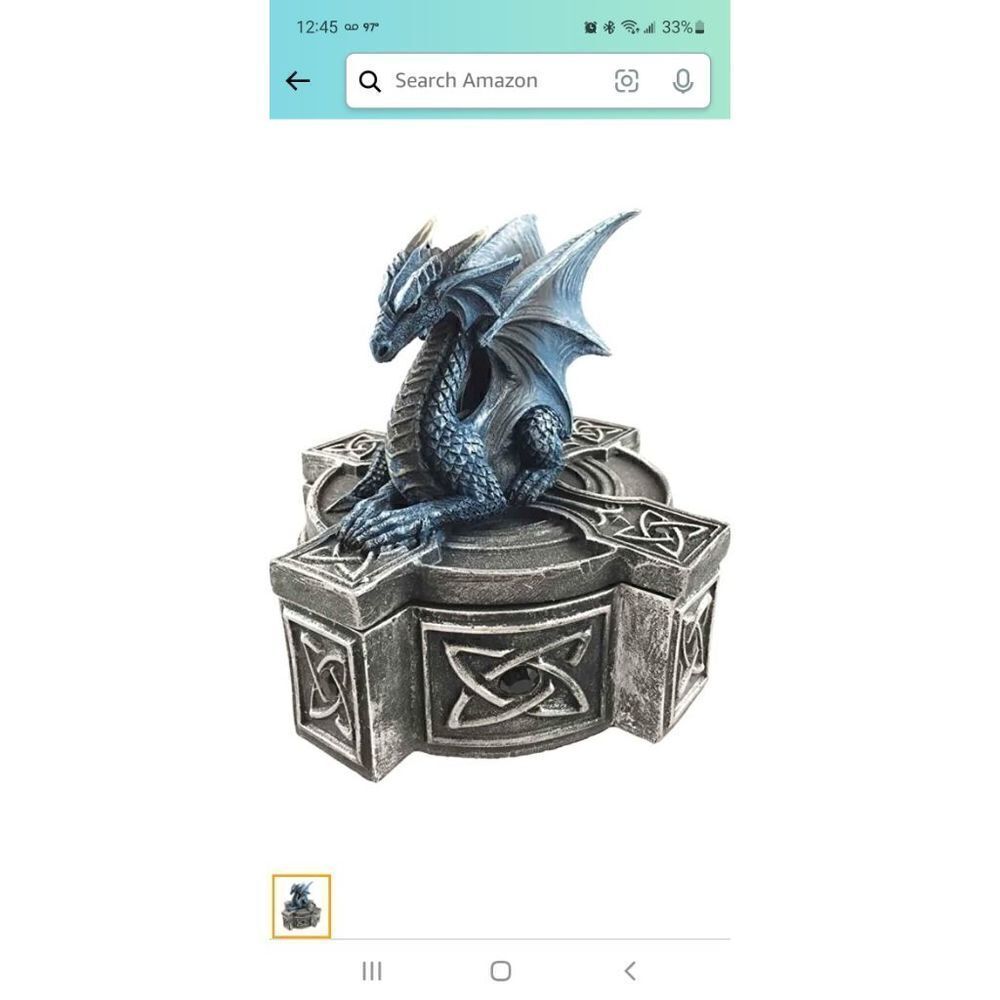 Dragon Keep Sake Box  - Picture 2 of 9